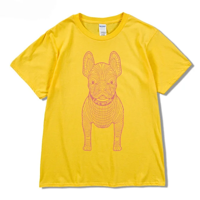 Gildan T-Shirts French Bulldog Graphic product detail image 20