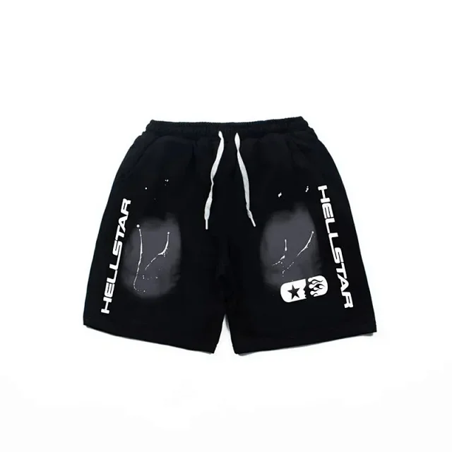 Hellstar Shorts Graphic Print Drawstring product detail image 3
