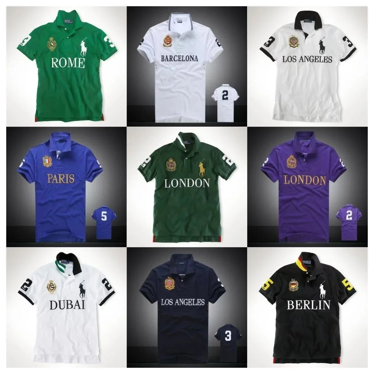 Flip collar embroidery casual short sleeved shirt