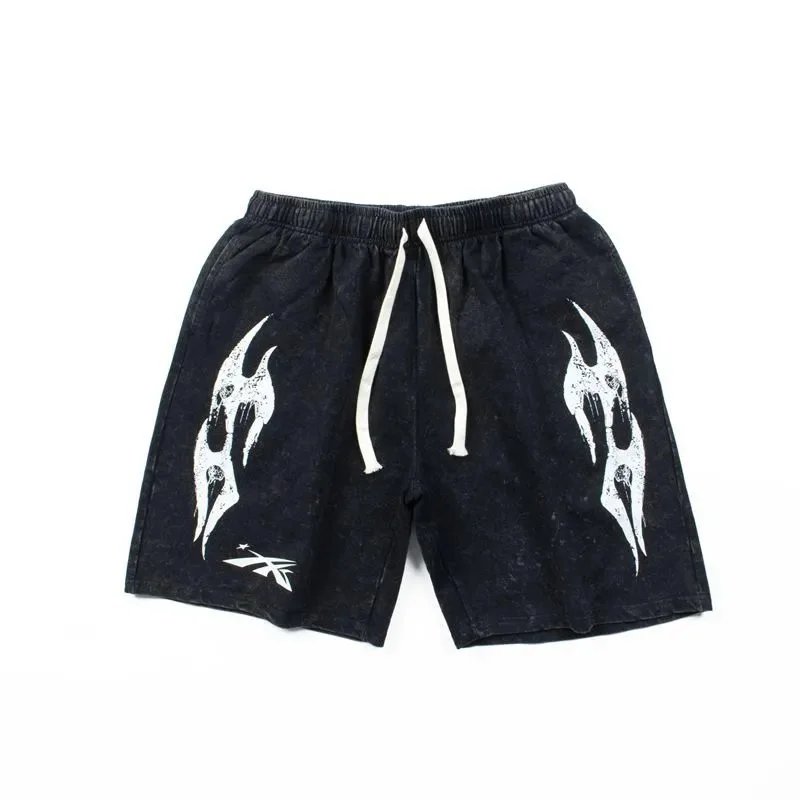 Hellstar Shorts Graphic Print Drawstring — 16