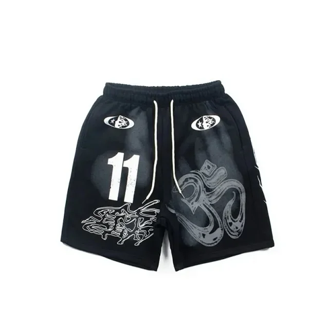 Hellstar Shorts Graphic Print Drawstring product detail image 1