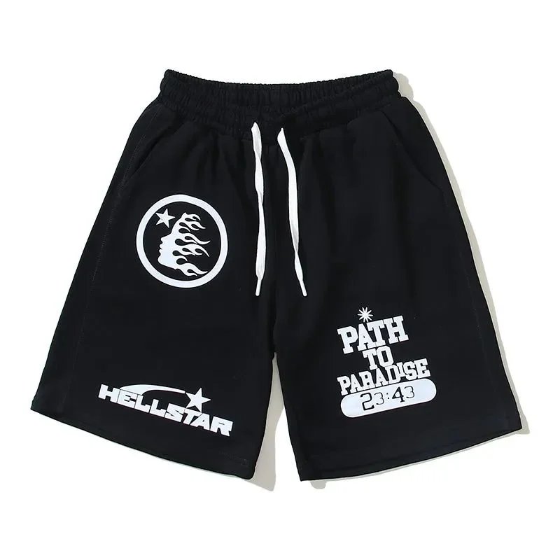 Hellstar Shorts Graphic Print Drawstring — 8