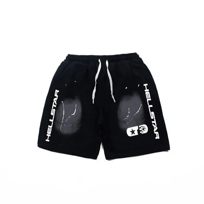 Hellstar Shorts Graphic Print Drawstring — 3