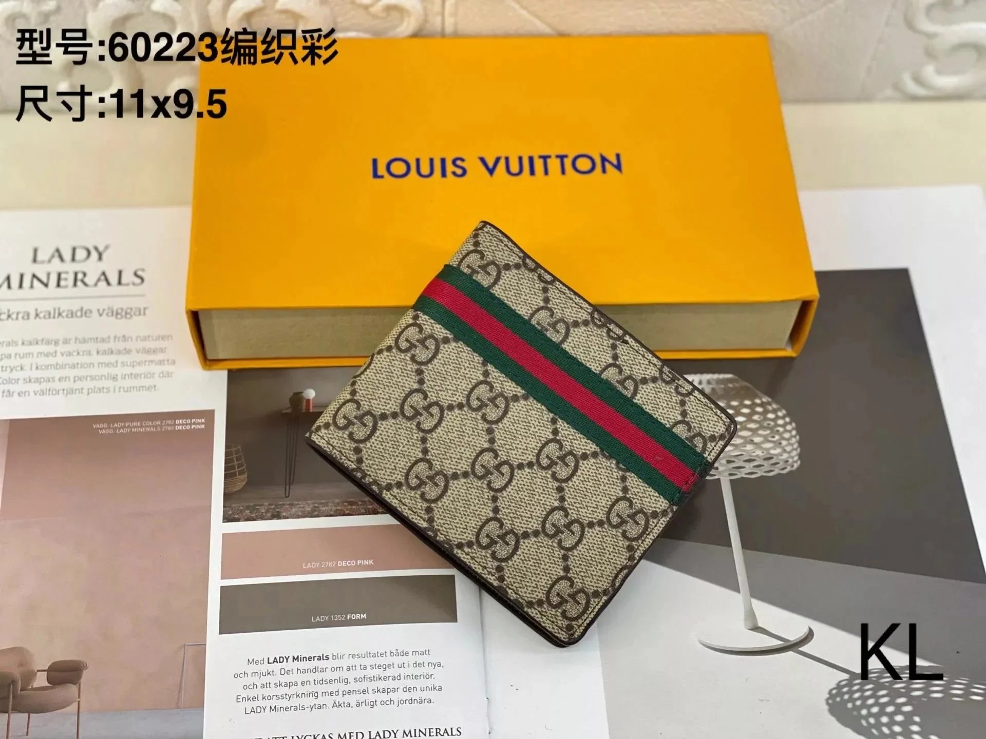 Gucci Wallets & Card Holders 60223 GG Monogram Bi-Fold Wallet image 6