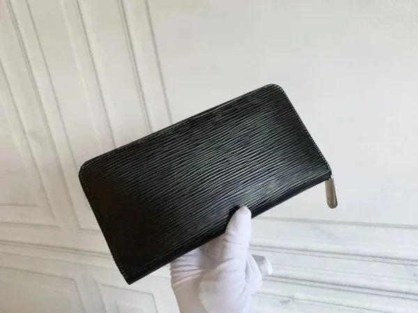 Gucci GG Marmont Key Holder Black Monogram Wallet - 3