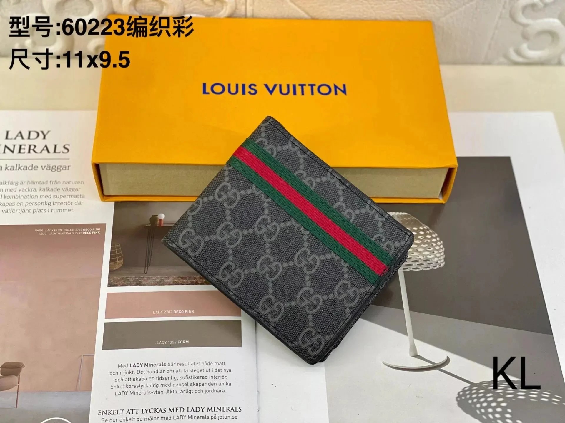Gucci Wallets & Card Holders 60223 GG Monogram Bi-Fold Wallet image 5