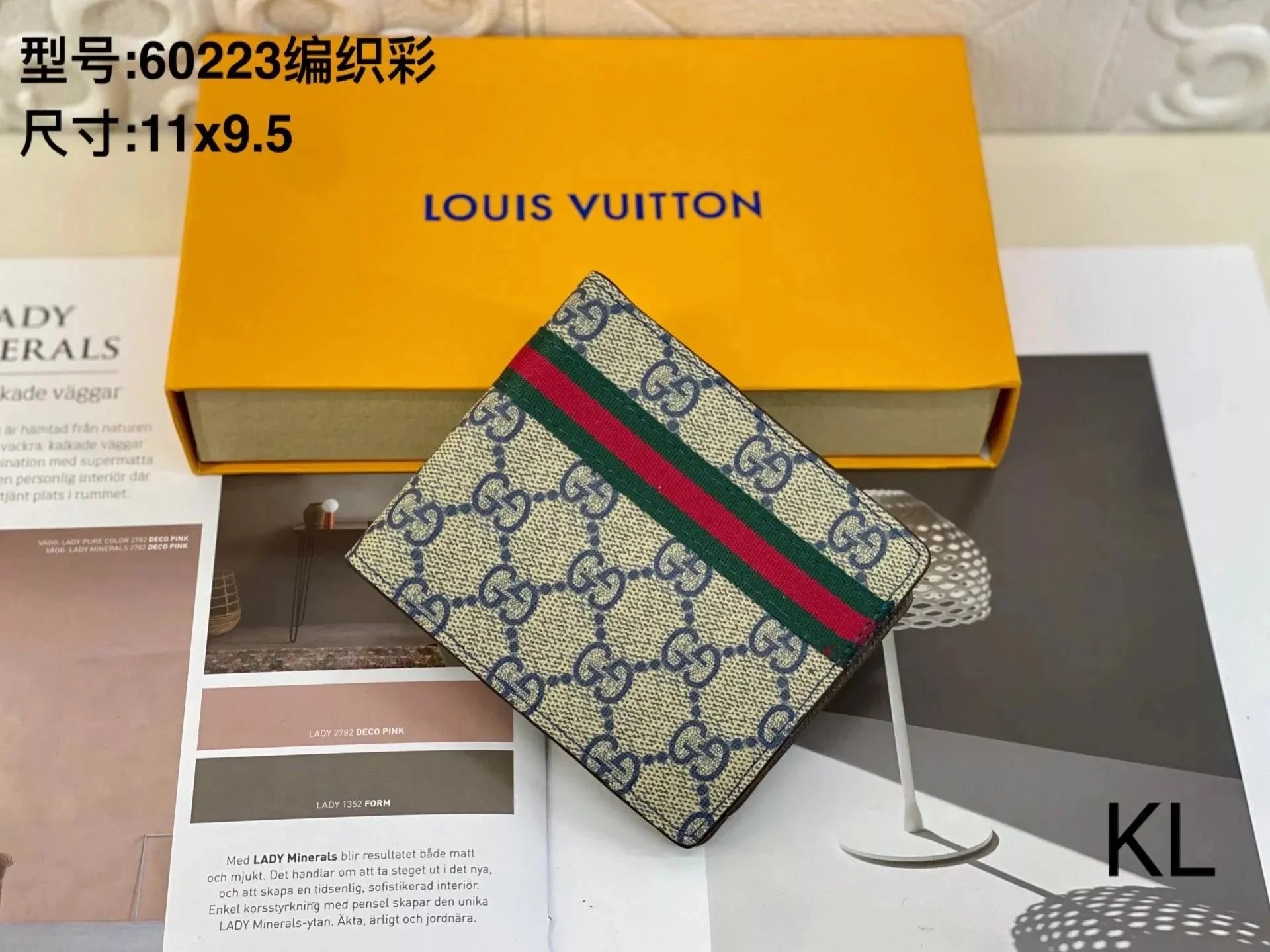 Gucci Wallets & Card Holders 60223 GG Monogram Bi-Fold Wallet image 4