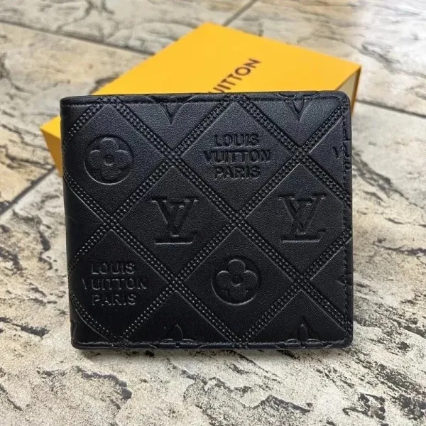 Louis Vuitton x Supreme Epi Leather Bi-Fold Wallet Black Short Wallet - 12