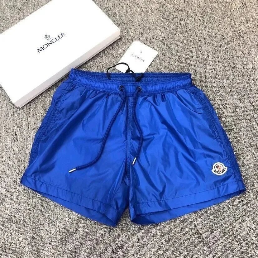 Moncler Swimwear Logo-patch drawstring swim shorts — 13