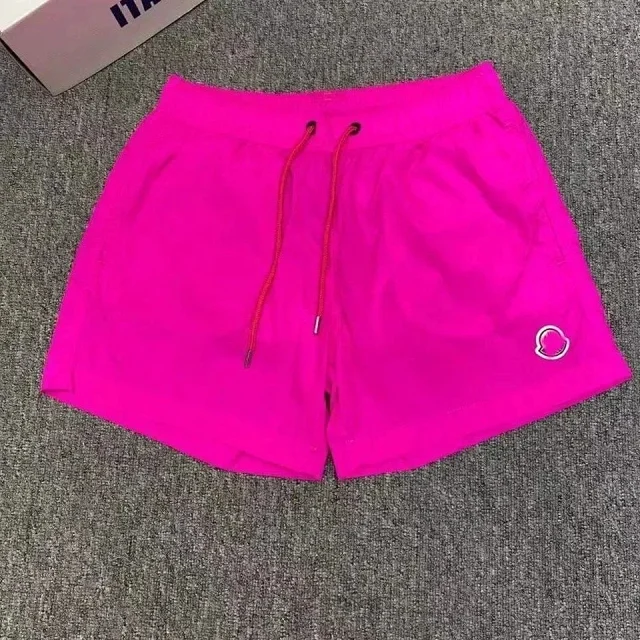 Moncler Swimwear Logo-patch drawstring swim shorts product detail image 5