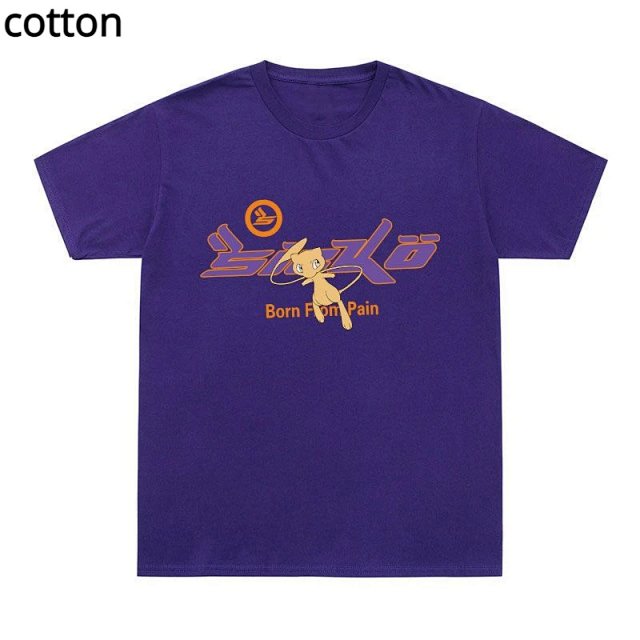 Sicko Sicko Born From Pain Purple Cartoon Graphic T-Shirt - Buy on Kakobuysheetfind