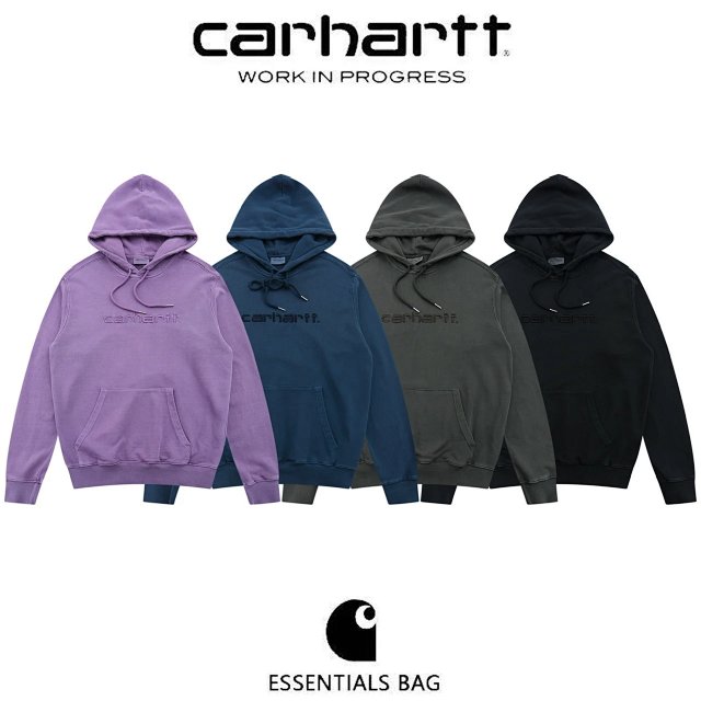 Carhartt Carhartt Purple Cotton Logo Hoodie Unisex - Buy on Kakobuysheetfind