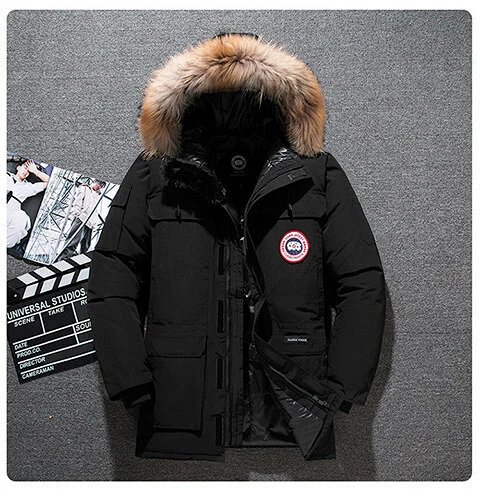 Canada Goose Canada Goose Black Waterproof Down Jacket Fur Hood - Buy on Kakobuysheetfind