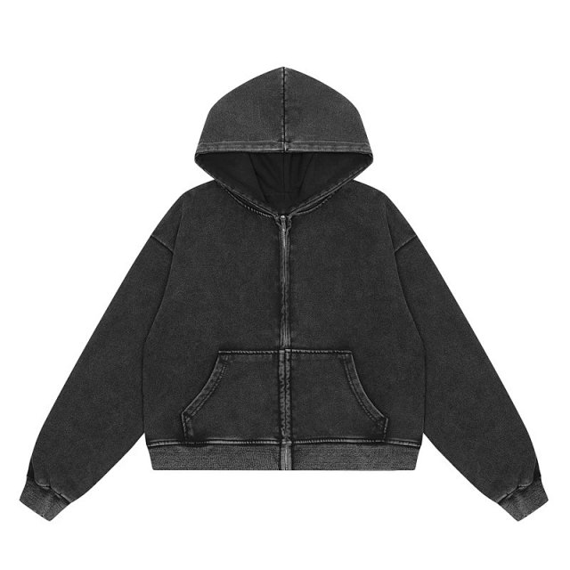 MR.NEARLY MR.NEARLY Vintage Black Washed Unisex Streetwear Hoodie - Buy on Kakobuysheetfind