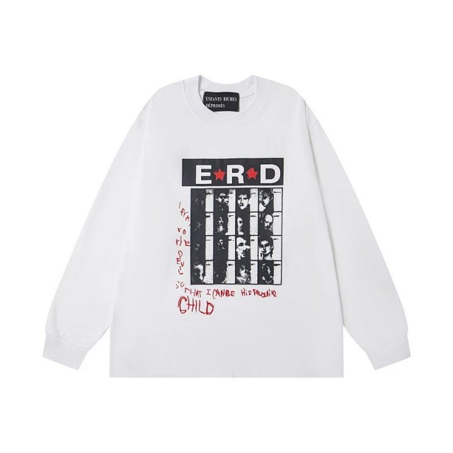 Enfants Riches Deprimes Enfants Riches Déprimés White Punk Graphic Long Sleeve Tee - Buy on Kakobuysheetfind