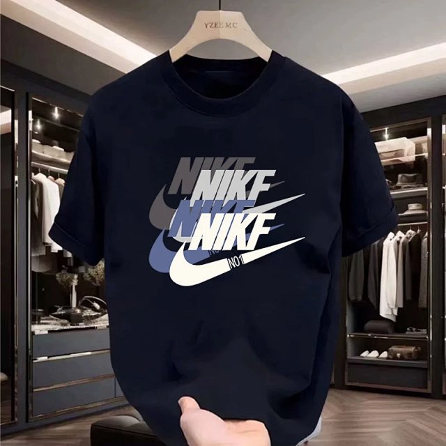 Nike Nike Black Multi Layer Logo Cotton Unisex T Shirt - Buy on Kakobuysheetfind