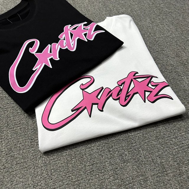 Corteiz Corteiz Black Star Logo Graffiti Cotton Unisex T-Shirt - Buy on Kakobuysheetfind