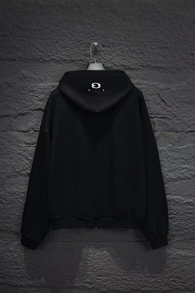 Balenciaga Balenciaga Black Thick Cotton Minimalist Hoodie - Buy on Kakobuysheetfind