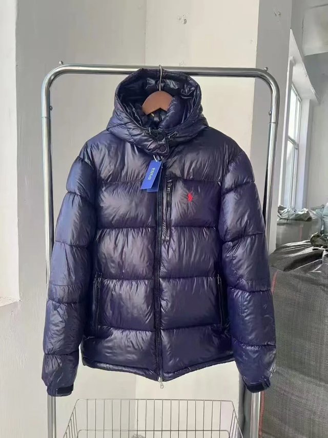 Ralph Lauren Ralph Lauren Navy Hooded Puffer Jacket Waterproof Warm - Buy on Kakobuysheetfind