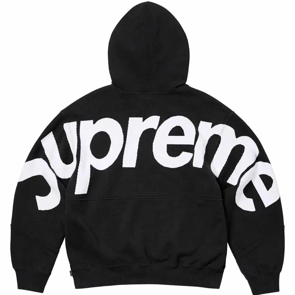 Supreme Supreme Black Oversized Hoodie Unisex Streetwear Sweatshirt - Buy on Kakobuysheetfind