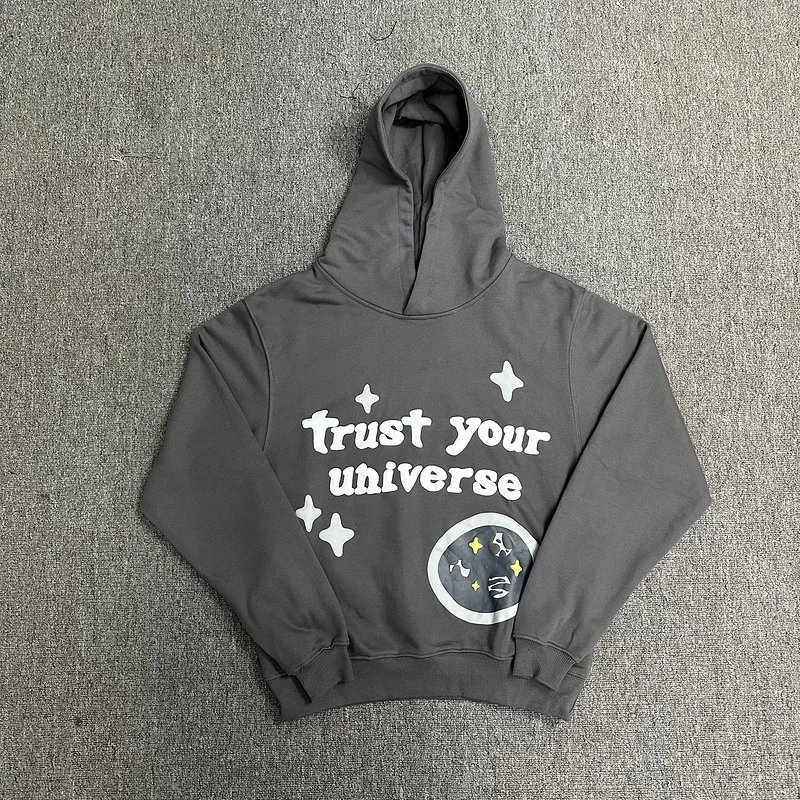 Broken Planet Broken Planet Universe Dark Gray Cotton Streetwear Hoodie - Buy on Kakobuysheetfind