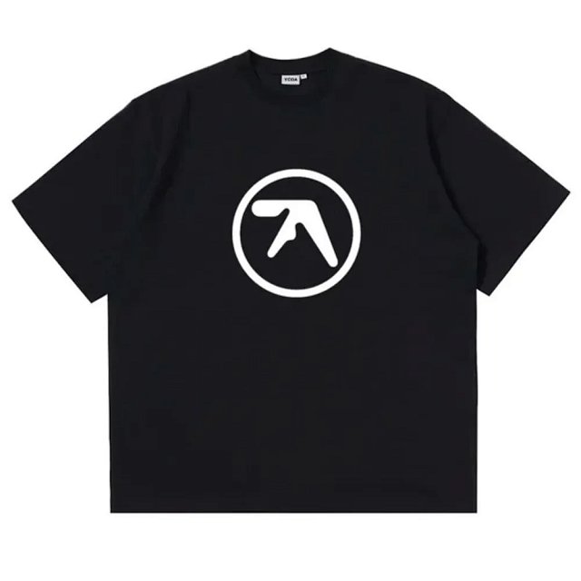 Aphex Twin  Aphex Twin Black Logo Oversized Cotton T-Shirt - Buy on Kakobuysheetfind