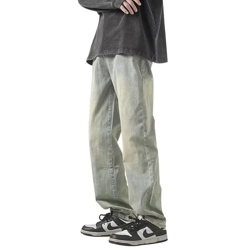 Other PantsOther Vintage Gray Green Washed Straight Jeans - Buy on Kakobuysheetfind