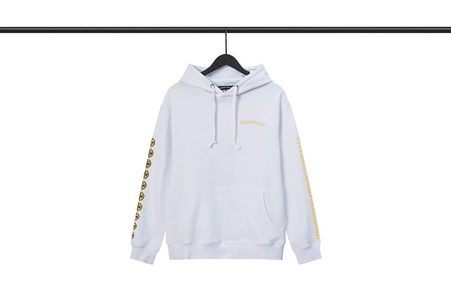 Chrome Hearts Chrome Hearts White Cotton Hoodie Unisex Luxury Street Style - Buy on Kakobuysheetfind