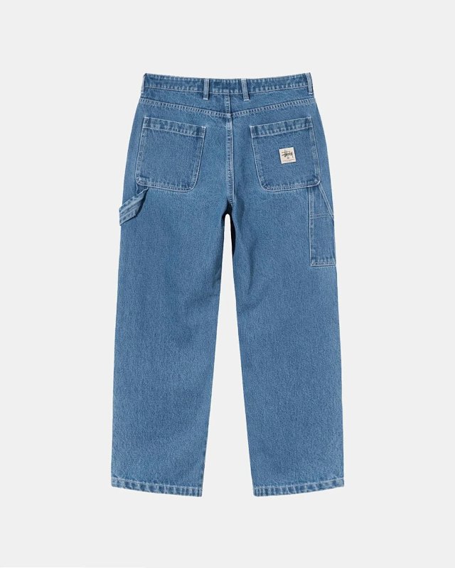 Stussy Stussy Classic Blue Denim Work Pants Unisex - Buy on Kakobuysheetfind