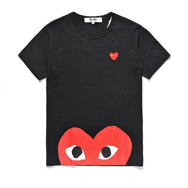 Comme des Garçons Comme des Garçons PLAY Black Heart Logo T-Shirt - Buy on Kakobuysheetfind