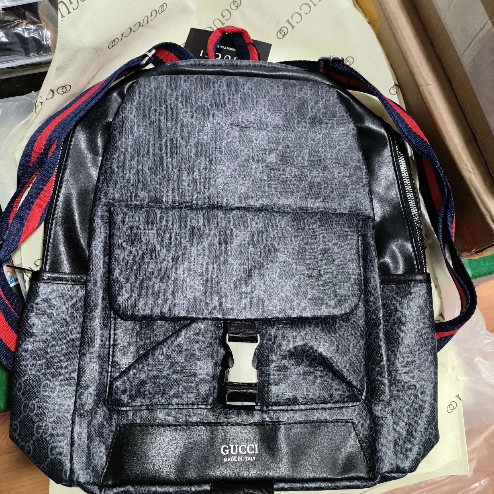 Gucci GG Supreme Backpack