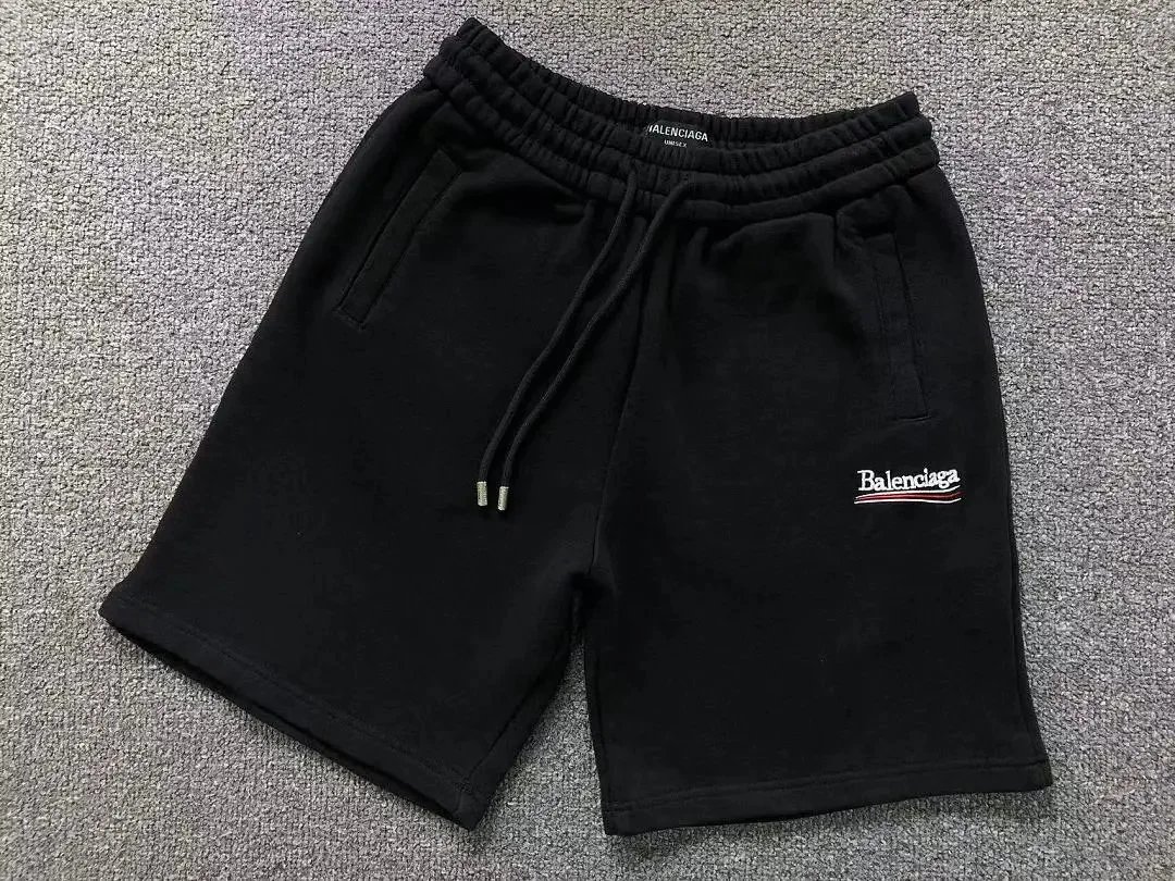 Balenciaga Shorts Embroidered logo drawstring image 5