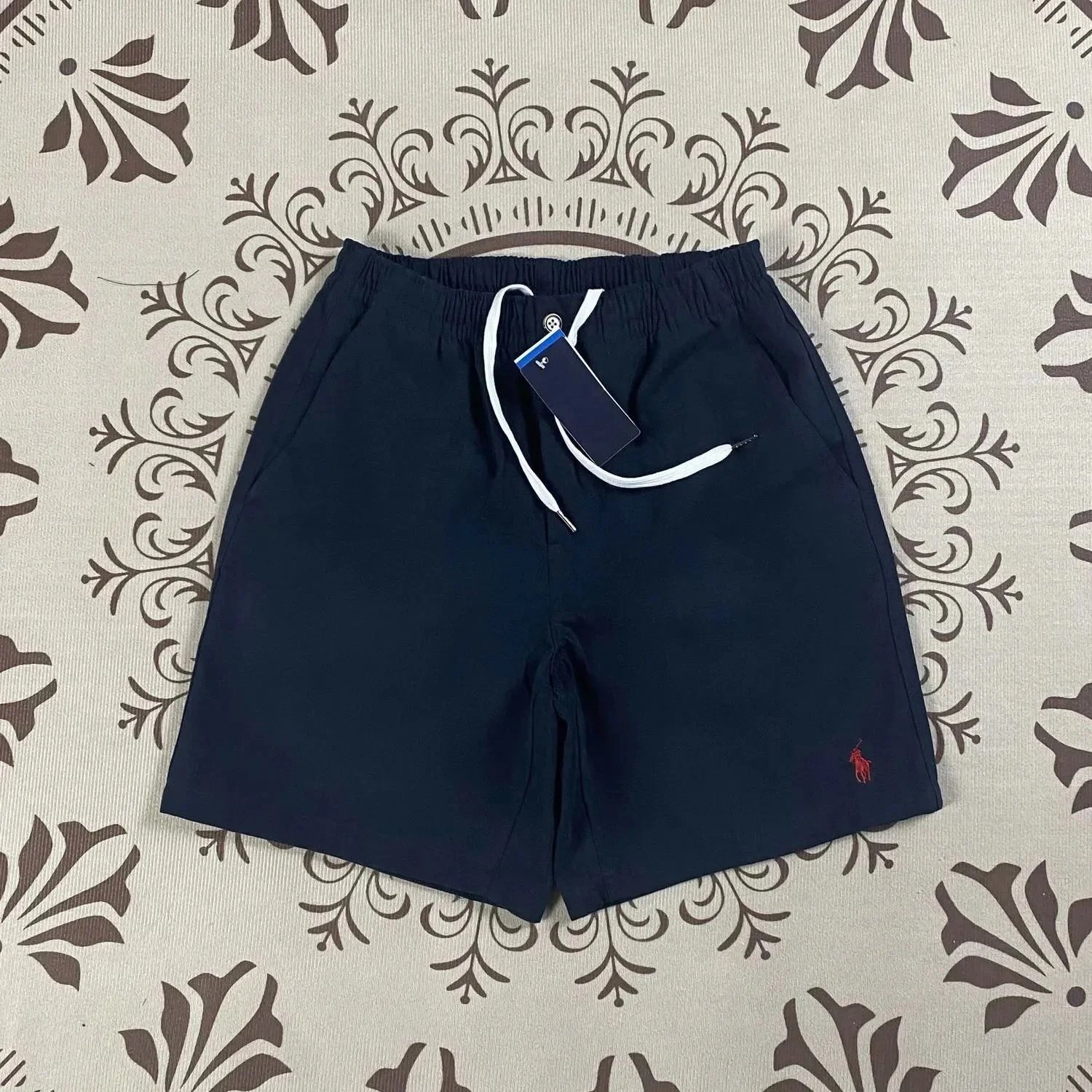 Polo Ralph Lauren Shorts Pony-Embroidered Elastic-Waist — 31