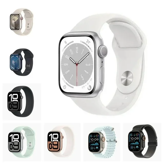 Unbranded Smartwatches Square touchscreen smartwatch with silicone strap product detail image 1