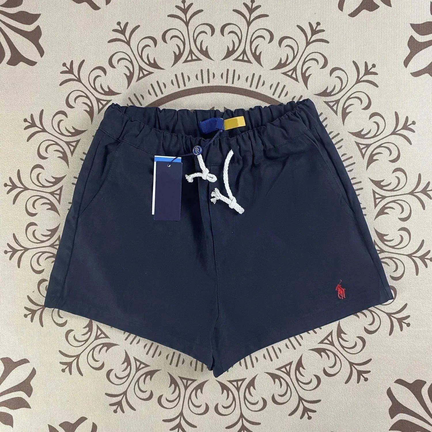 Polo Ralph Lauren Shorts Pony-Embroidered Elastic-Waist — 27