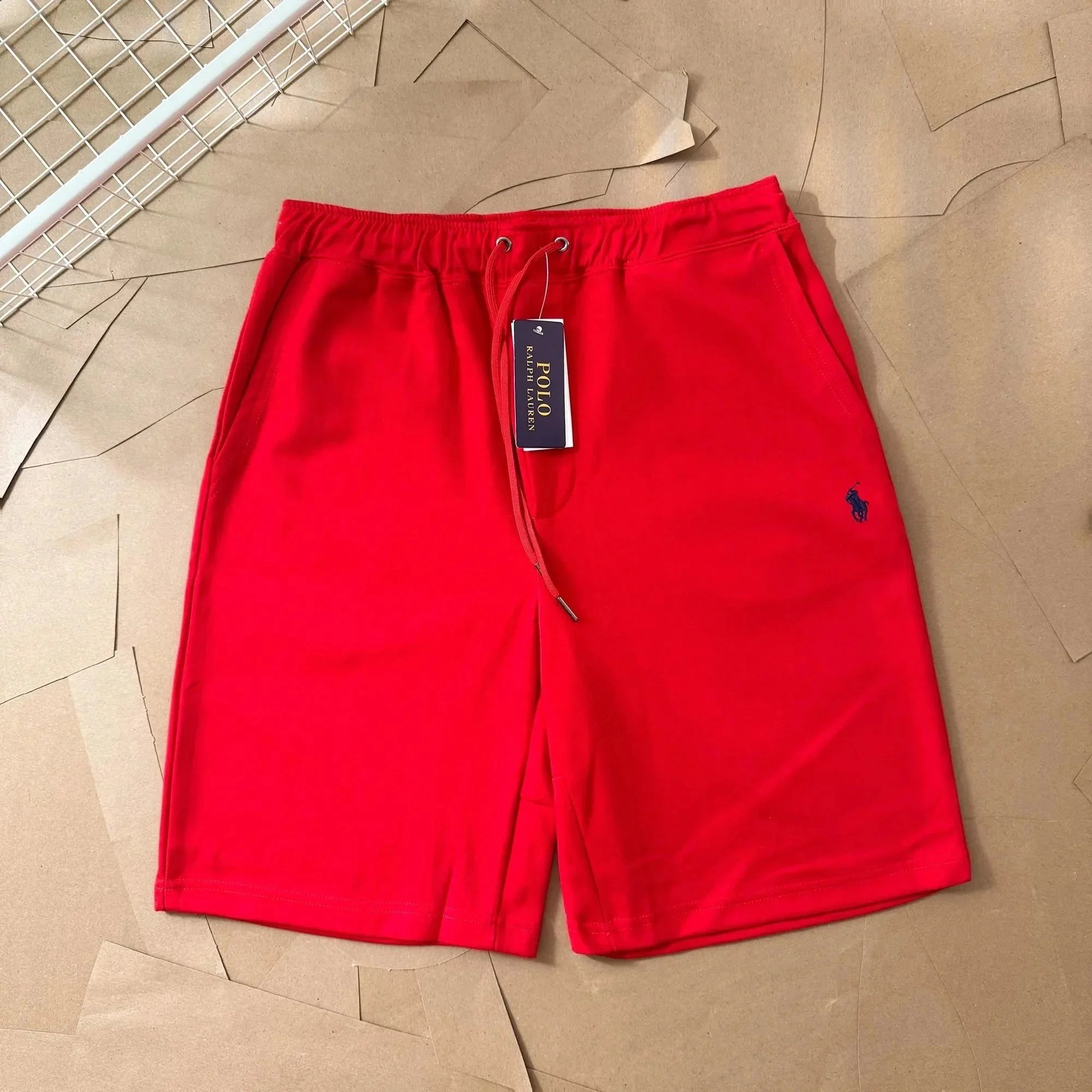 Polo Ralph Lauren Shorts Pony-Embroidered Elastic-Waist — 17