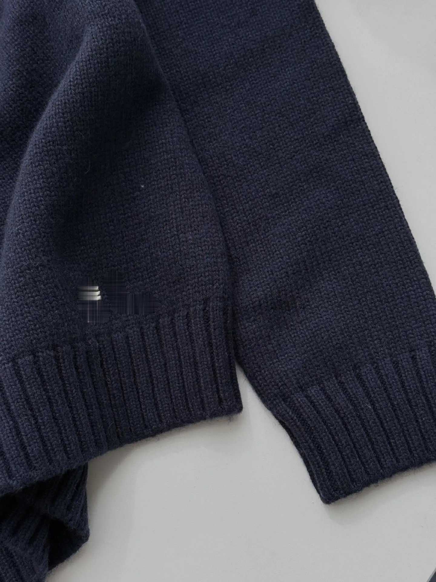 Ralph Lauren Polo Bear Embroidered Navy Sweater - 10
