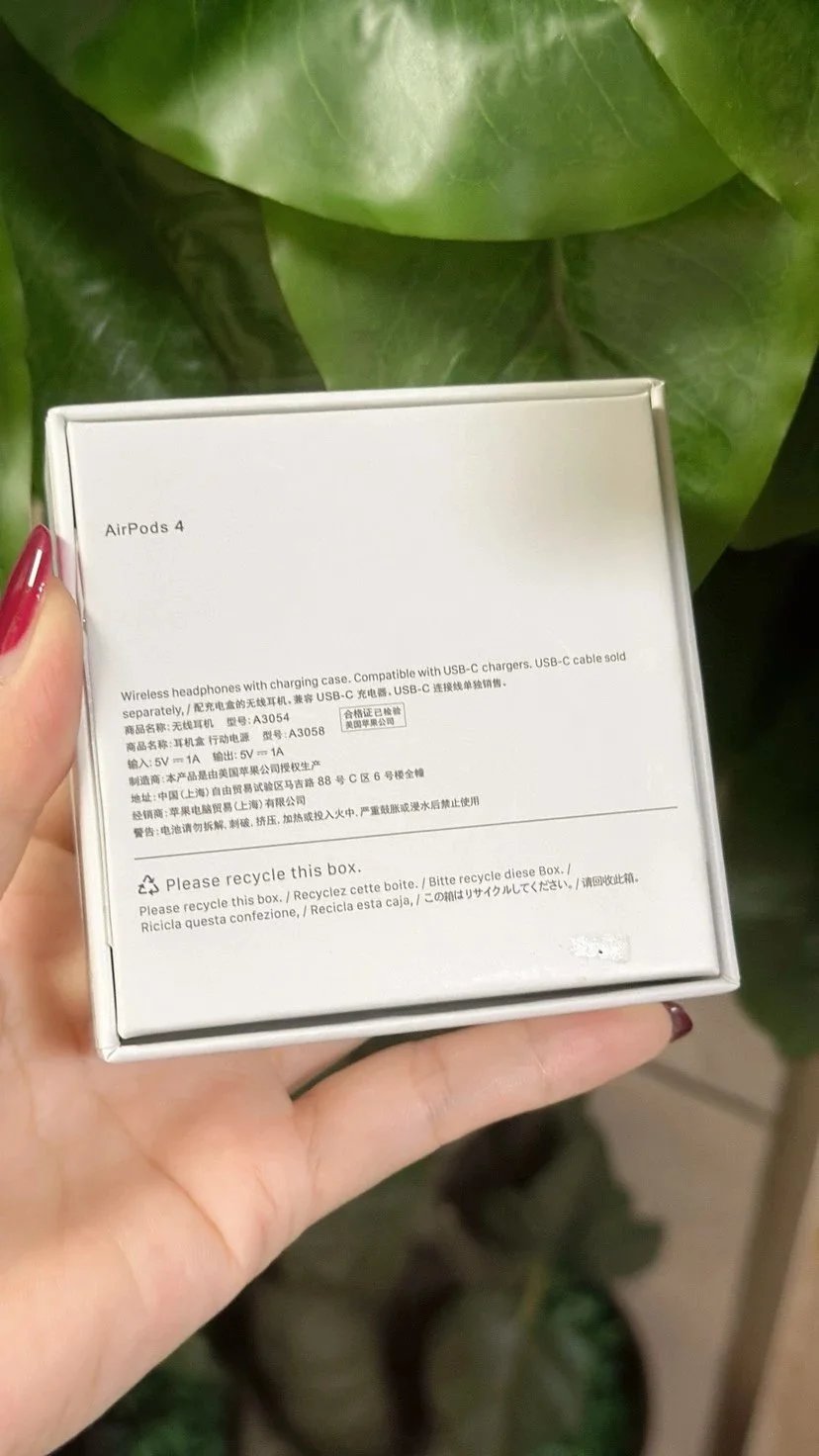 7th Generation In-Ear AirPods 4 Premium Version (ANC Noise Cancellation)