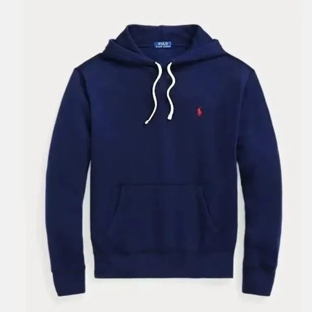 White Rope Navy Hoodie