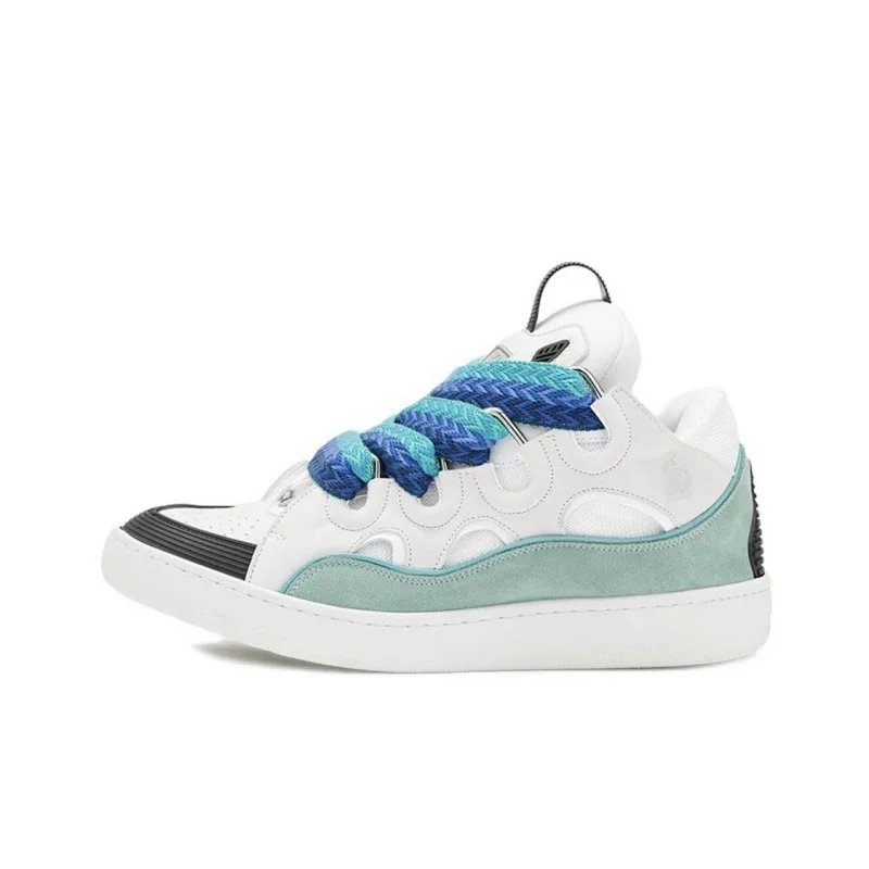 L Wave Shoes Leather Sneakers