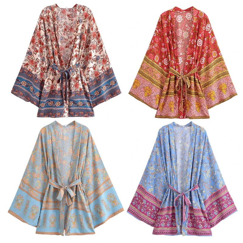 Printed Kimono Jacket