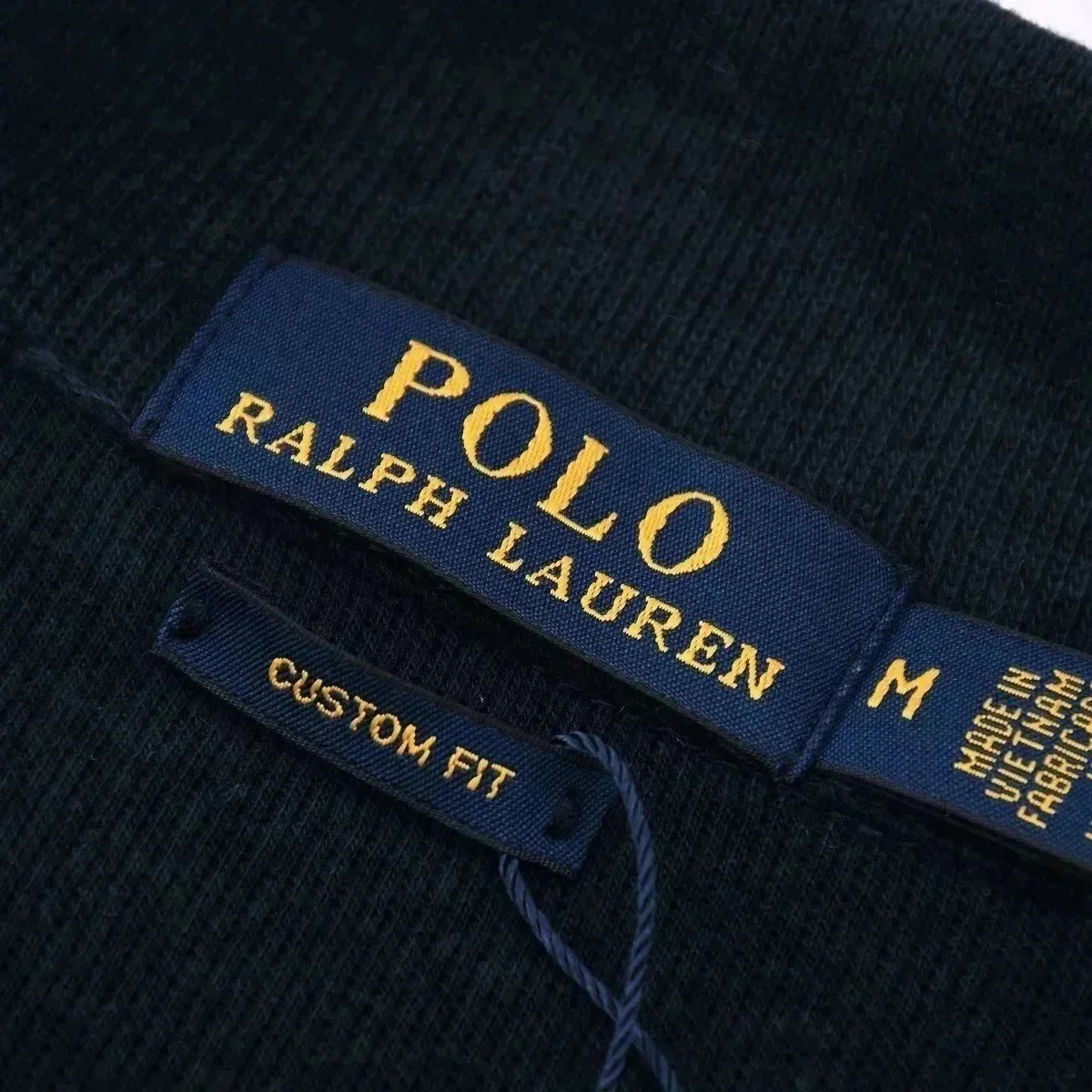 Polo Ralph Lauren Half-Zip Pullover Navy Sweater - 6