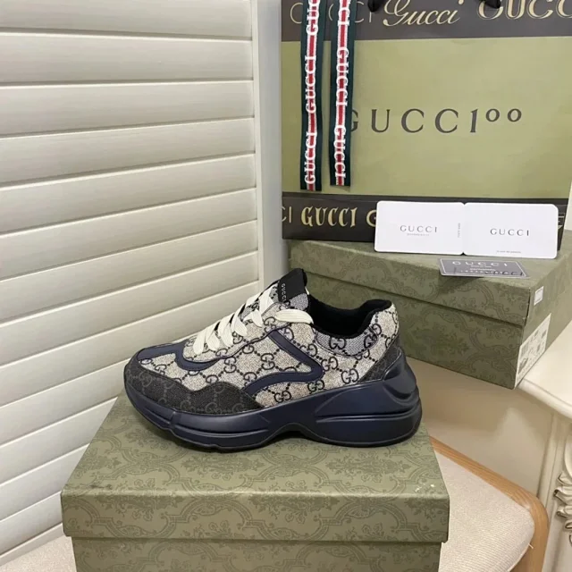 Gucci Sneakers GG monogram chunky-soled product detail image 3