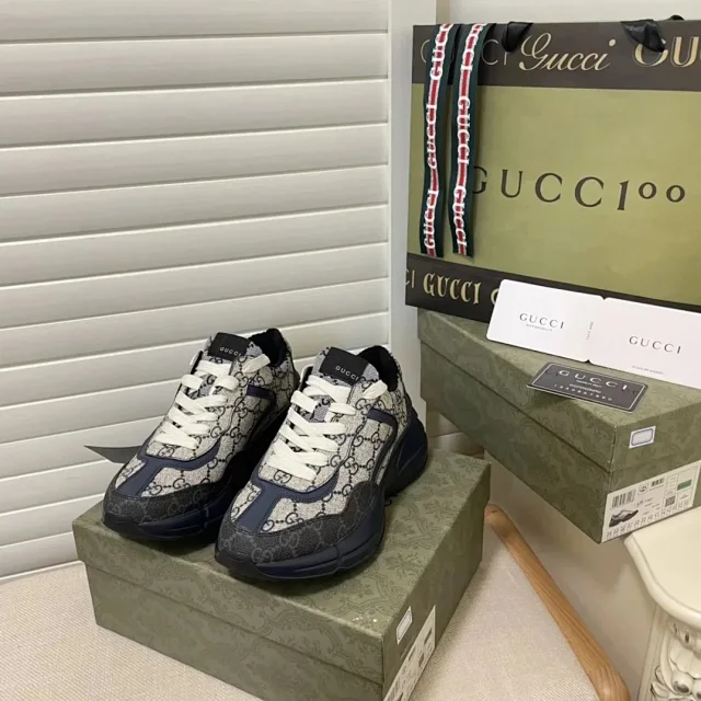 Gucci Sneakers GG monogram chunky-soled product detail image 4