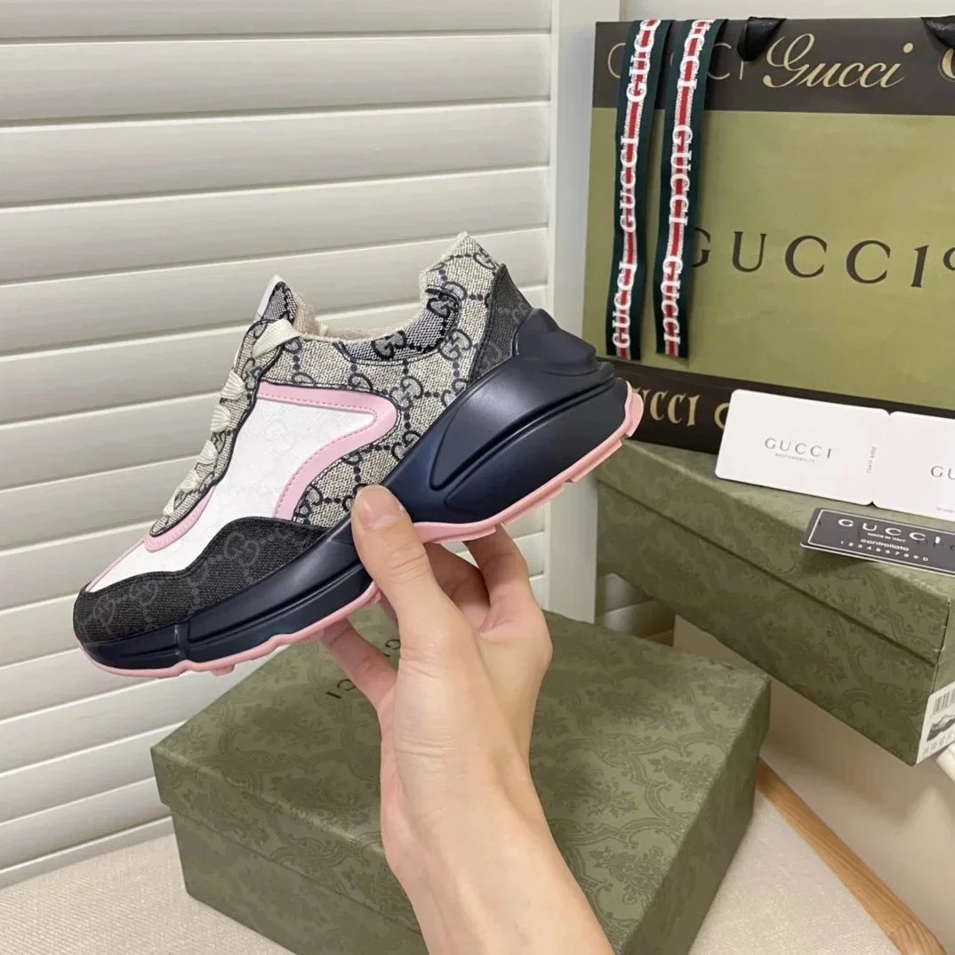 Gucci Sneakers GG monogram chunky-soled image 7