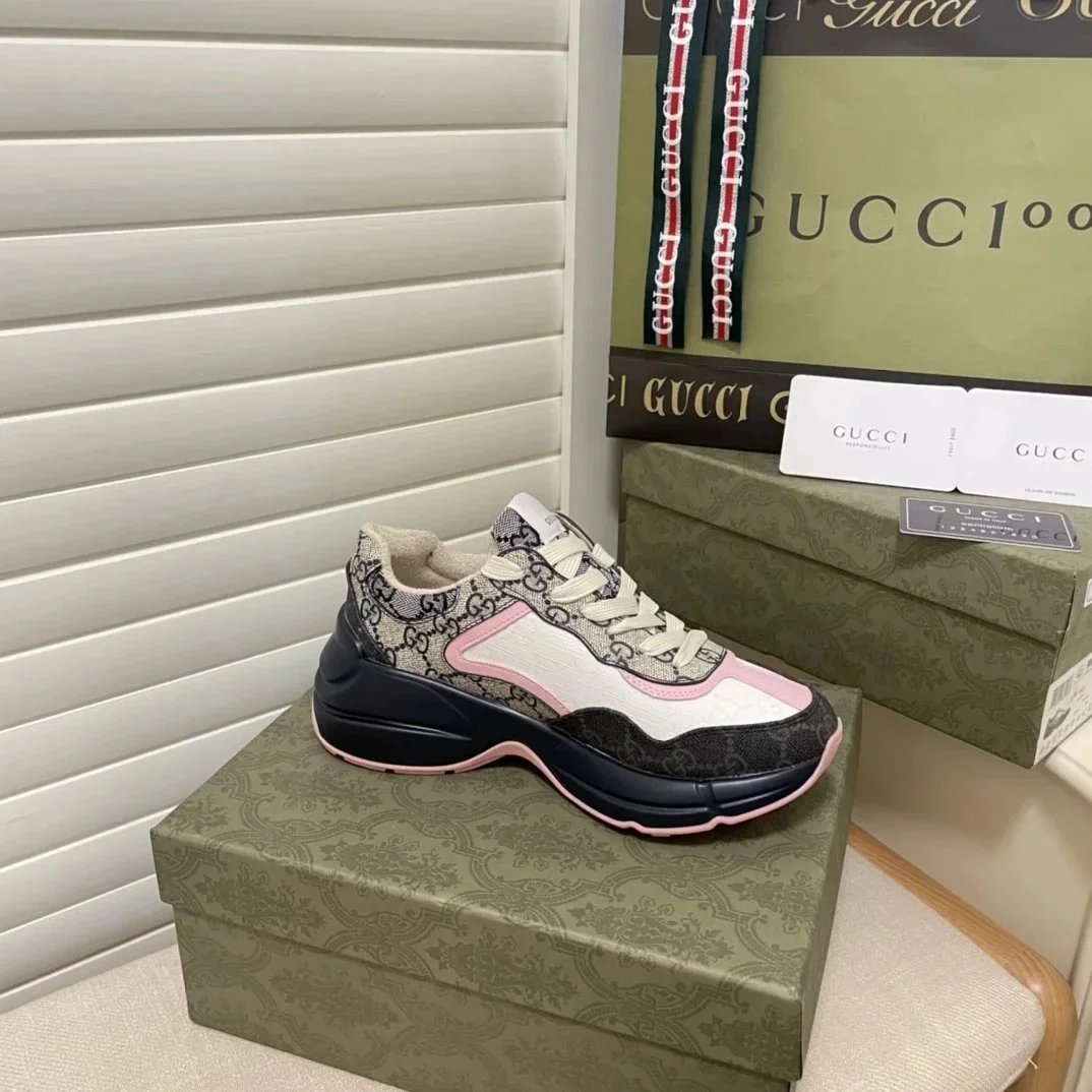 Gucci Sneakers GG monogram chunky-soled image 5