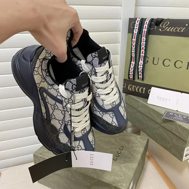 Gucci Sneakers GG monogram chunky-soled product detail image 6