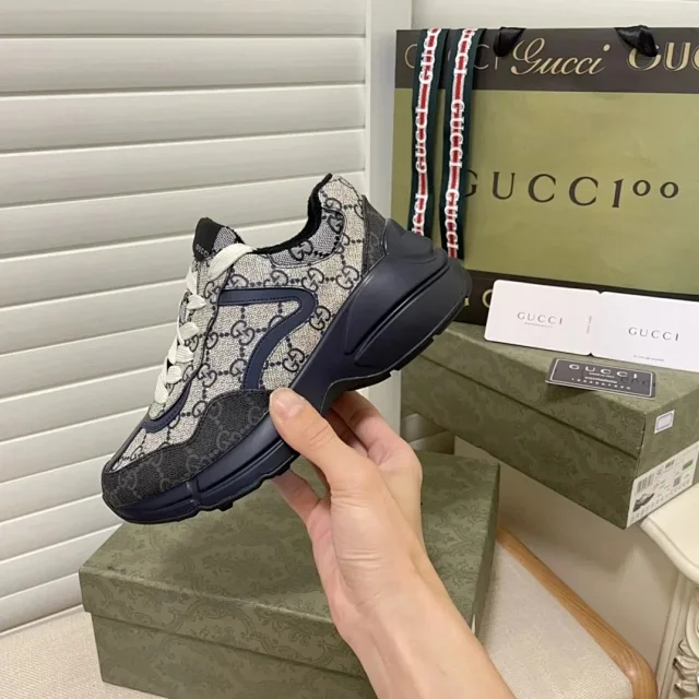 Gucci Sneakers GG monogram chunky-soled product detail image 8