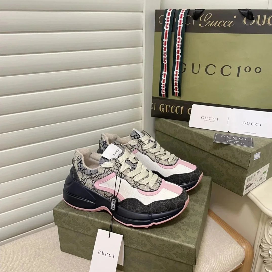 Gucci Sneakers GG monogram chunky-soled image 2