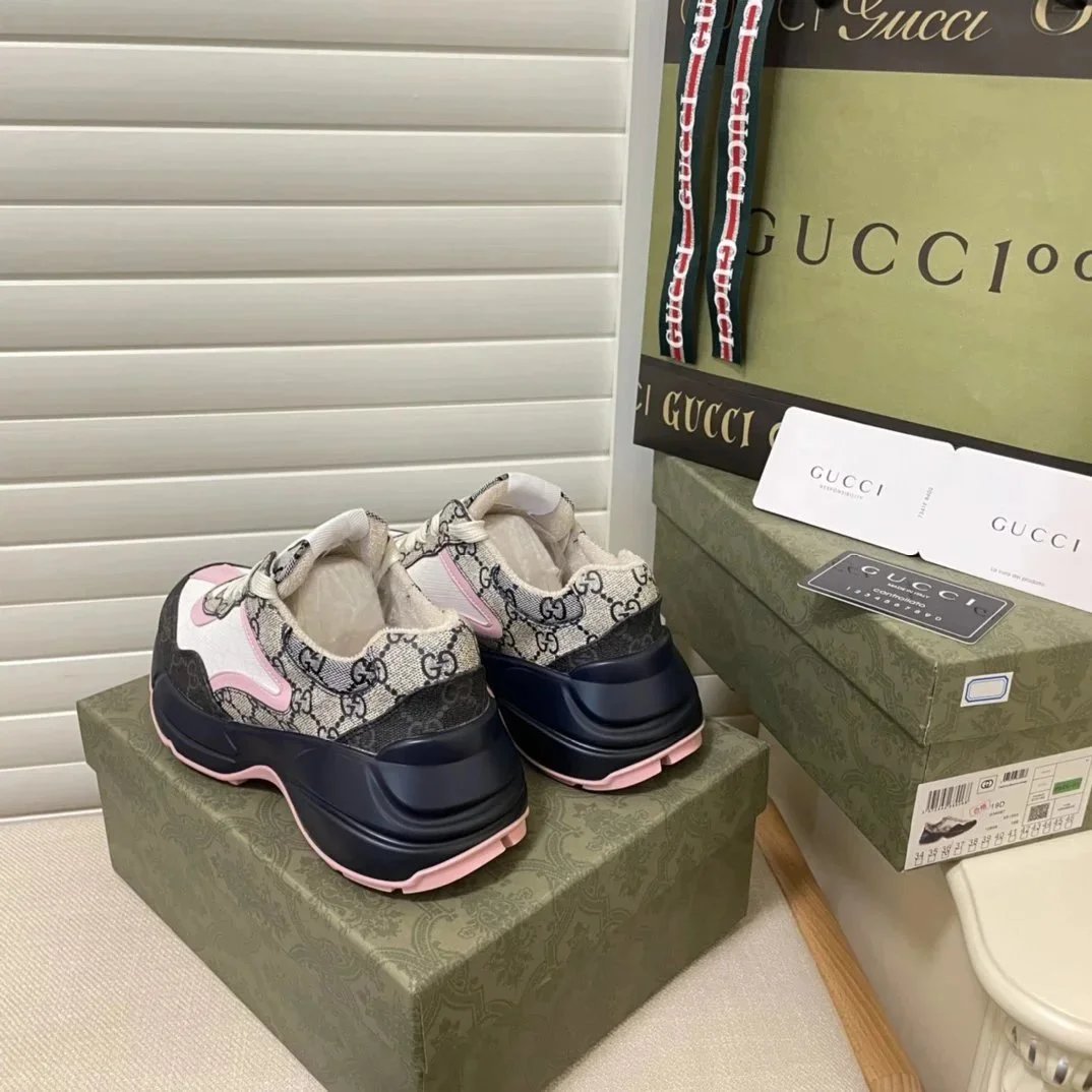 Gucci Sneakers GG monogram chunky-soled image 8